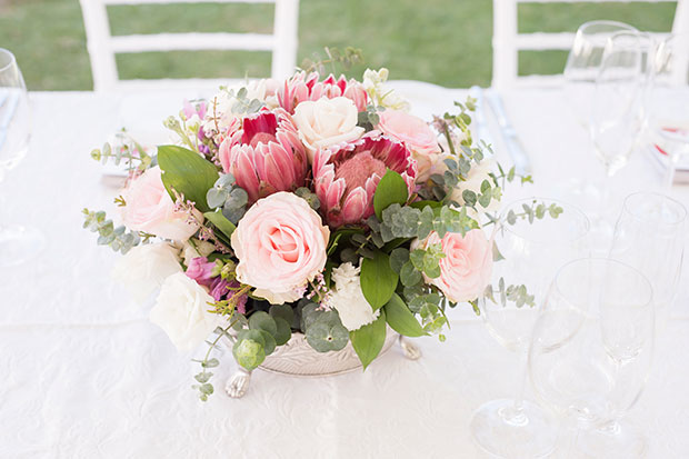 Wedding Table Flower Decor