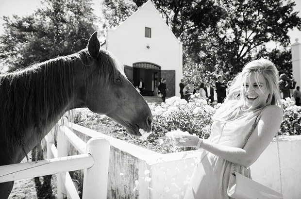 Zorgvliet Wine Estate Wedding Venue Stellenbosch Chapel Ceremony Horses Fun Shoot