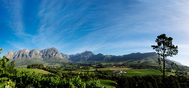 Zorgvliet Wedding Venue Stellenbosch Mountains Beautiful Landscape