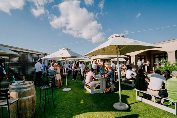 Delsma Farm Wedding Venue Pre-Drinks Outdoors Summer