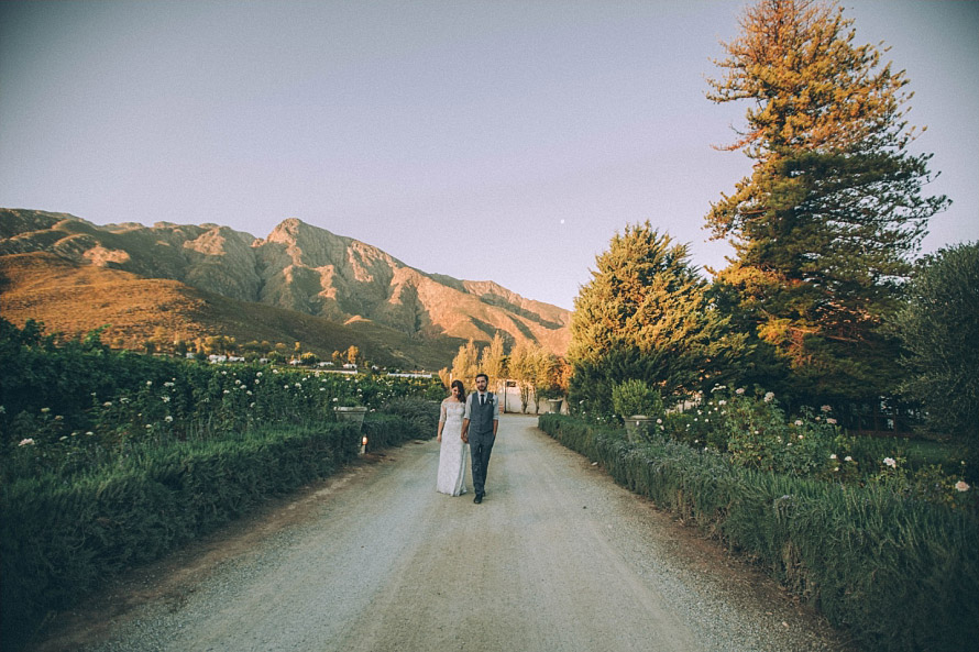 Bride and Groom at Leipzig Country House Wedding Venue Cape Town 