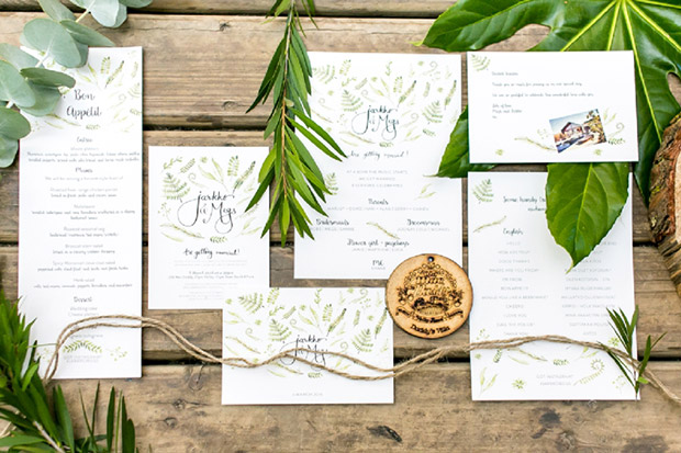 Botanical Wedding Stationary