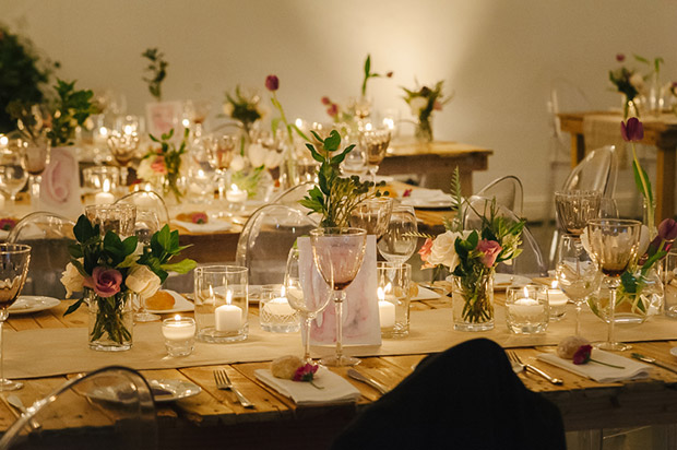 Wedding Reception Table at Brenaissance Wine Estate