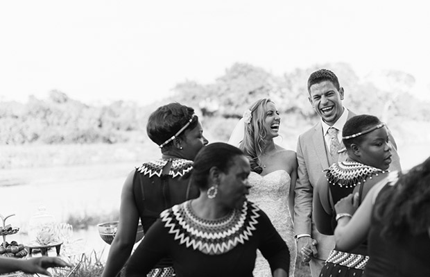 Cape Town Destination Wedding African Dancers