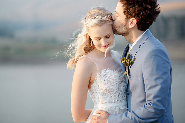 Groom Kisses his Bride