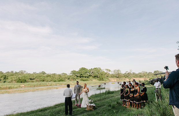 Wedding Ceremony in Cape Town Game Reserve