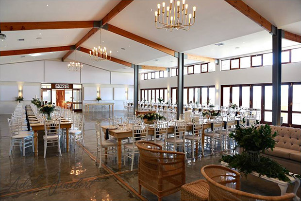 Reception Area at The Venue At Pearl Mountain Wedding Venue Paarl