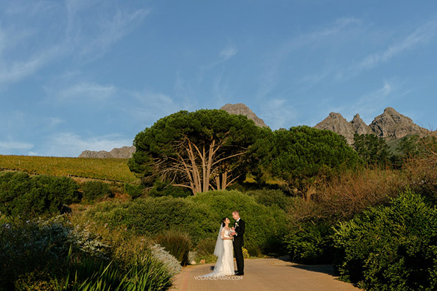 Cape Town Destination Weddding Winelands Mounatain Views