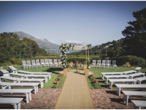 Suikerbossie Wedding Venue Hout Bay Ceremony View