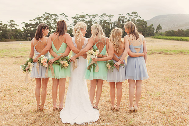 The Bride and Her Bridesmaids