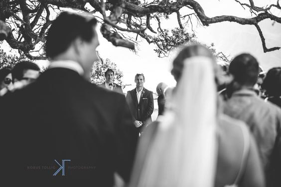 Father Walking the Bride Down the Isle at Mosiac Wedding Venue