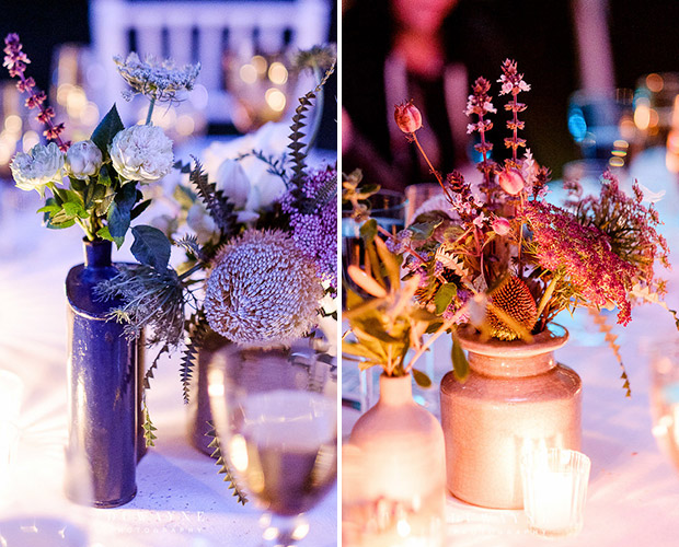 Flower Wedding Table Decor by Du Wayne Photography