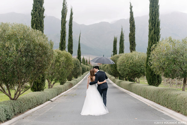 Cape Town Destination Weddding Winelands in Winter