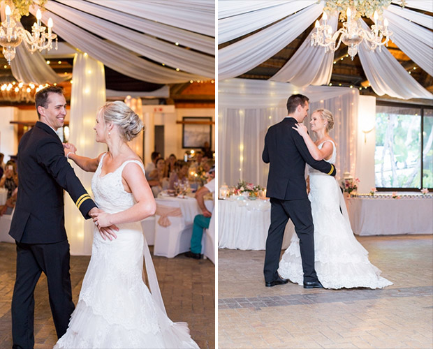 First Dance at Zevenwacht Cape Town Wedding Venue