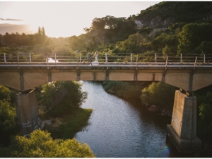 Cover Photo Olive Rock Wedding Venue Wolseley Couple Bridge River